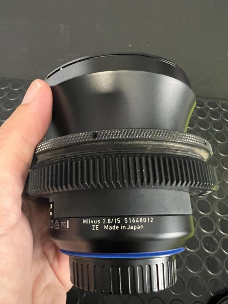 Zeiss Milvus 15mm 2.8 EF